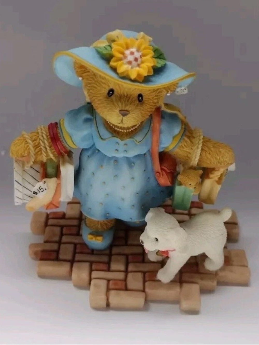 Cherished Teddies Liz Figurine 114165 Born To Shop  2003 Limited Edition NIB